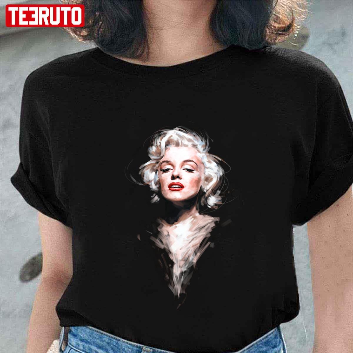 Amazing Watercolor Painting Marilyn Unisex T-Shirt