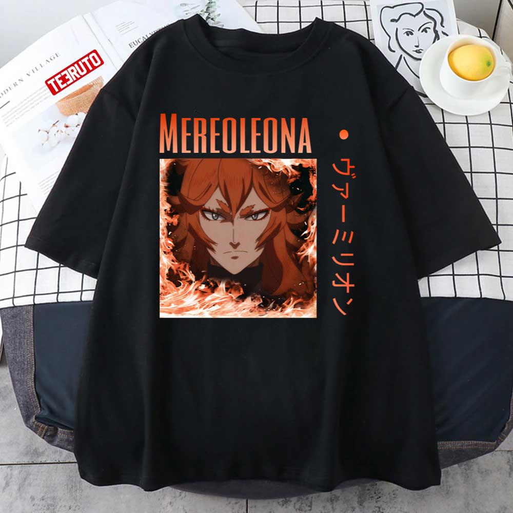 Anime Black Clover Mereoleona Vermillion Unisex T-Shirt