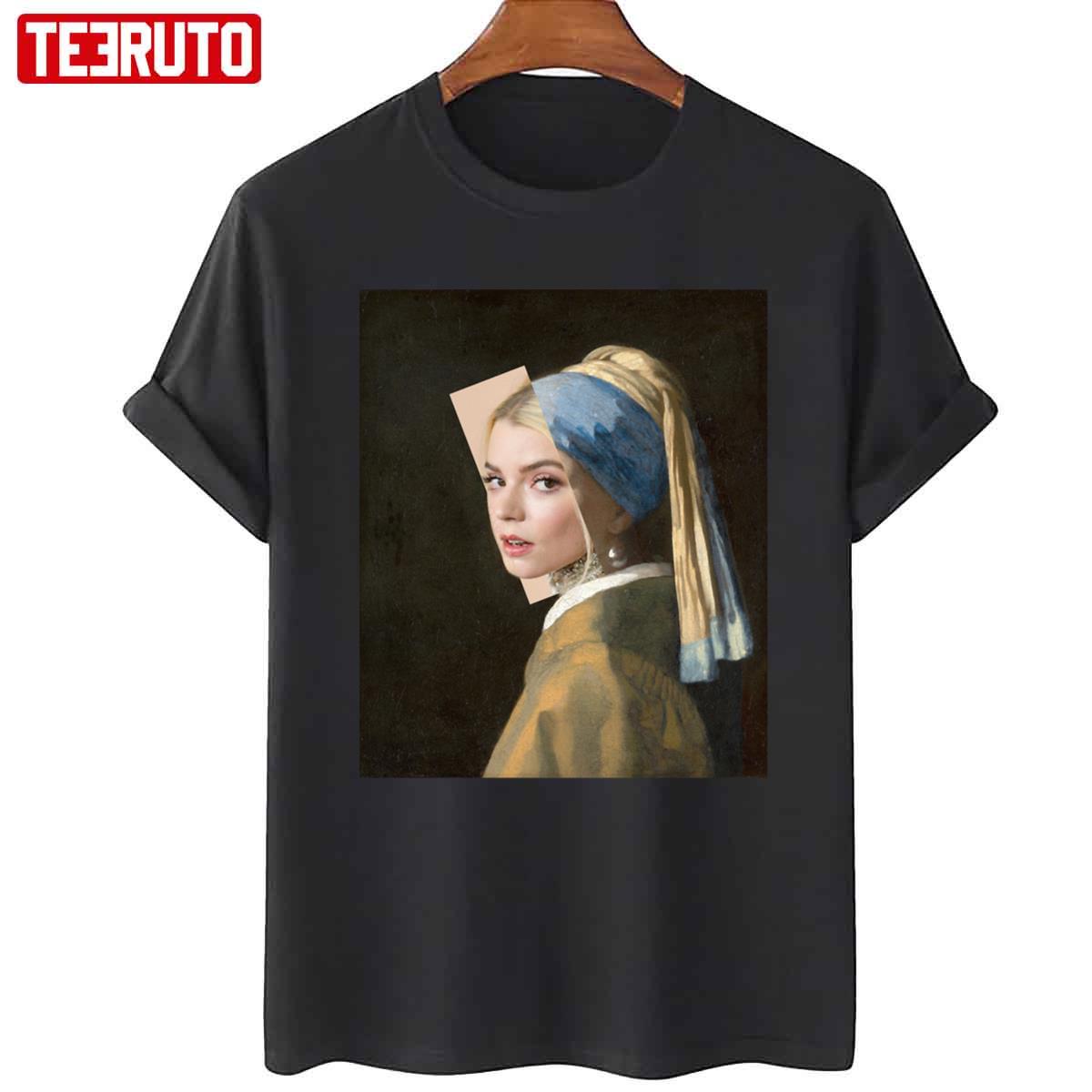 Anya Taylorjoy Girl With A Pearl Earring Unisex T-Shirt Unisex T-Shirt