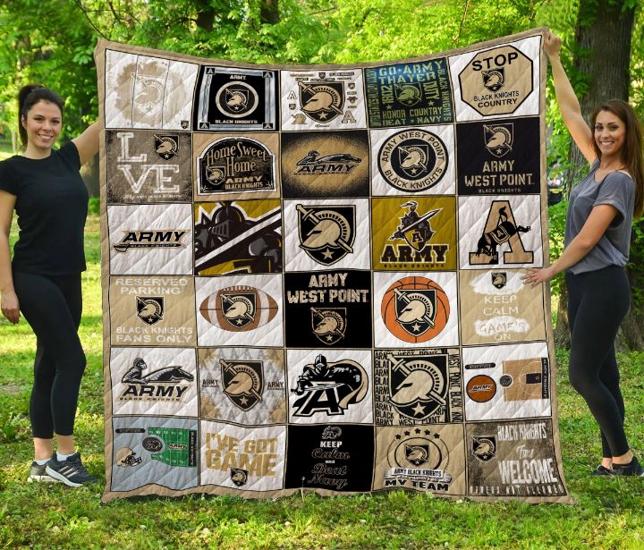 Army Black Knights Quilt Blanket LC5 - Teeruto