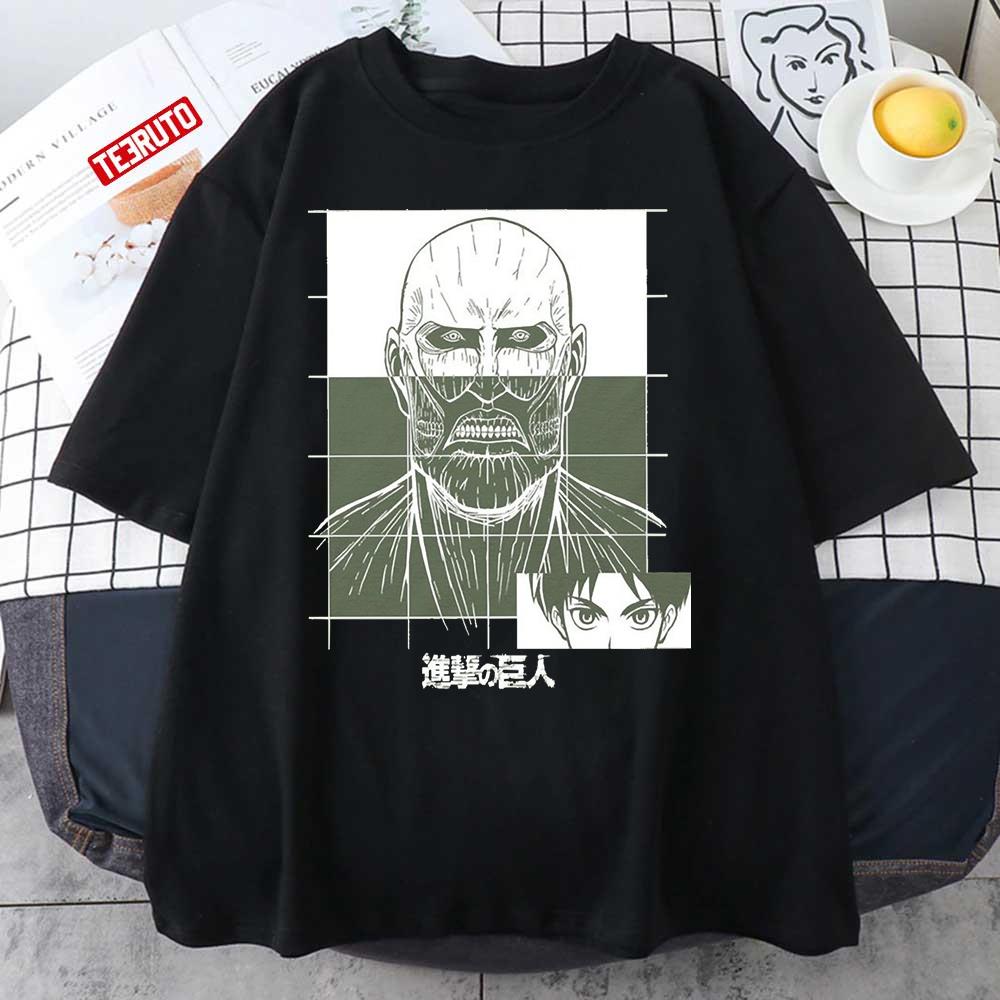 Attack On Titan Eren Titan Anime Artwork Unisex T-Shirt