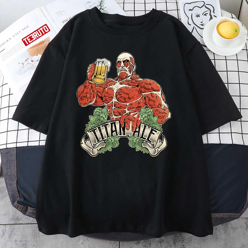 Attack On Titan Shiganshina Titan Ale Unisex T-Shirt