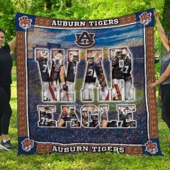 Auburn Tigers Quilt Blanket LC25