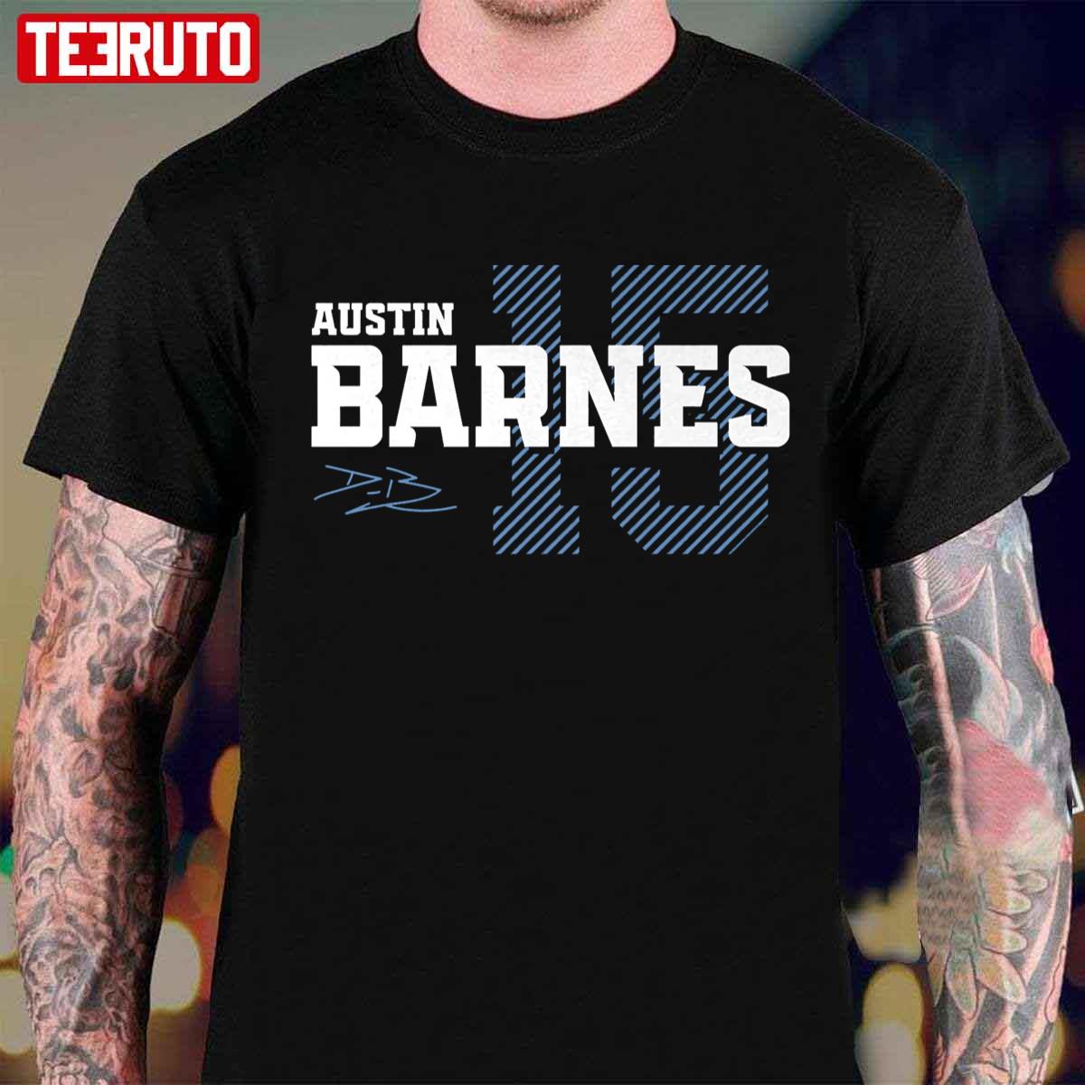 Austin Barnes Type Signatures Baseball Unisex T-Shirt