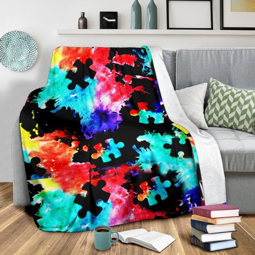 Autism Color Blanket Yct8