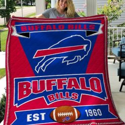 B060612 Quilt Blanket Buffalo Bills