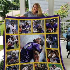 Baltimore Ravens Legends Quilt Blanket N2906