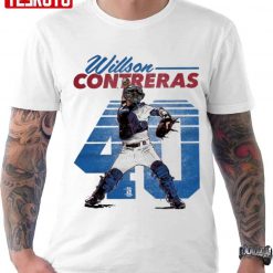 Baseball Catcher Willson Contreras MLB Chicago Unisex T-Shirt