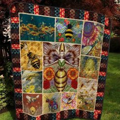 Bee Tnt0604 1 Quilt Blanket