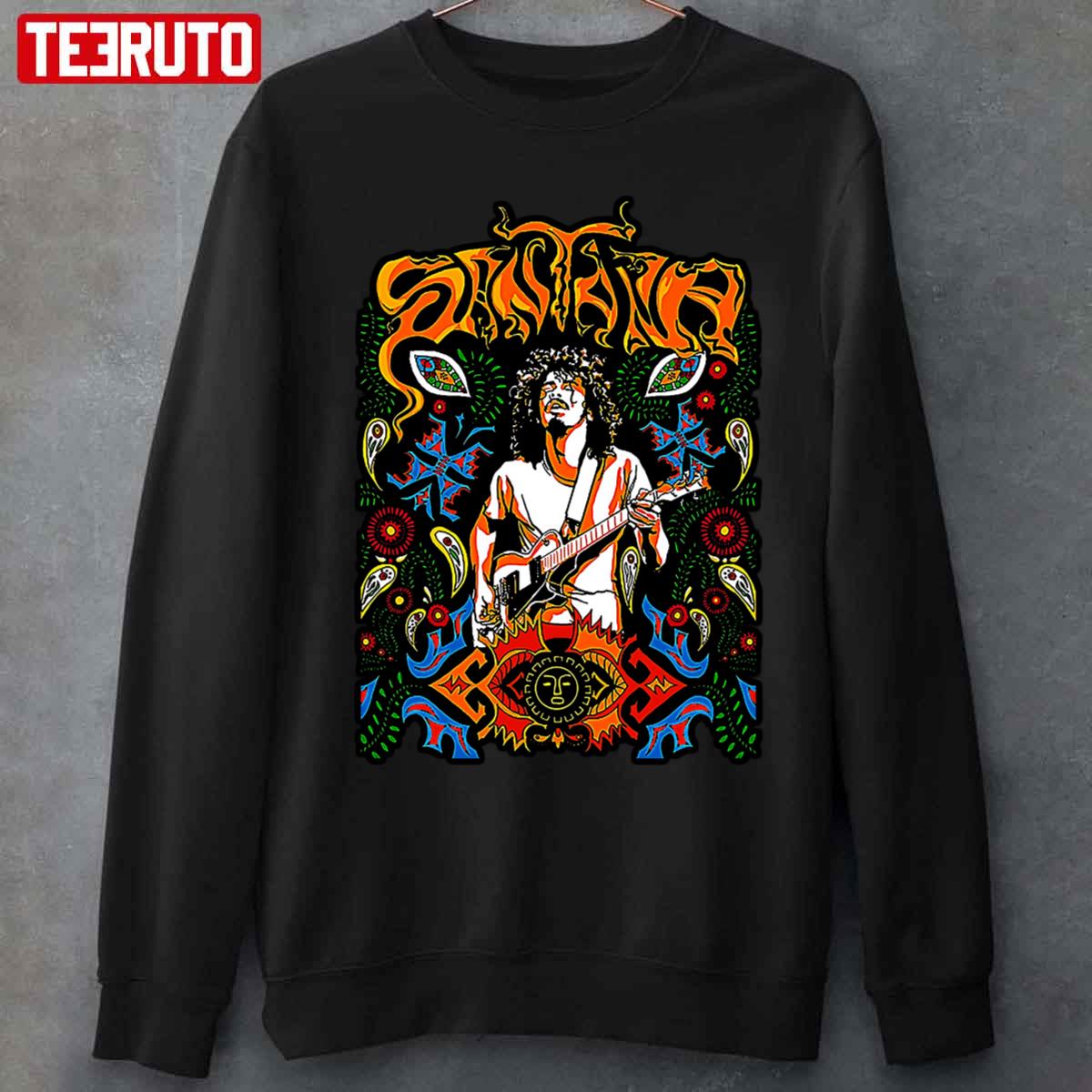 Carlos Santana Tour Rock Concert Unisex T-Shirt - REVER LAVIE