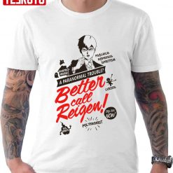 Better Call Reigen Better Call Saul X Arataka Reigen Mob Psycho 100 Unisex T-Shirt