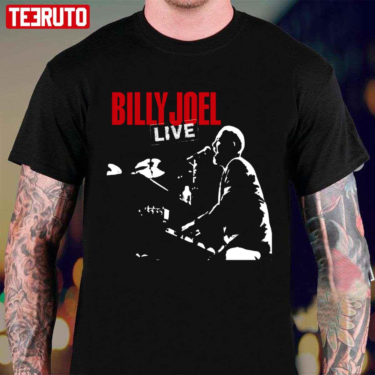 Billy Joel Musician Legendary Men Piano Unisex T-Shirt