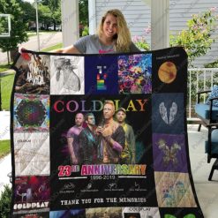 Bl  Coldplay Quilt Blanket