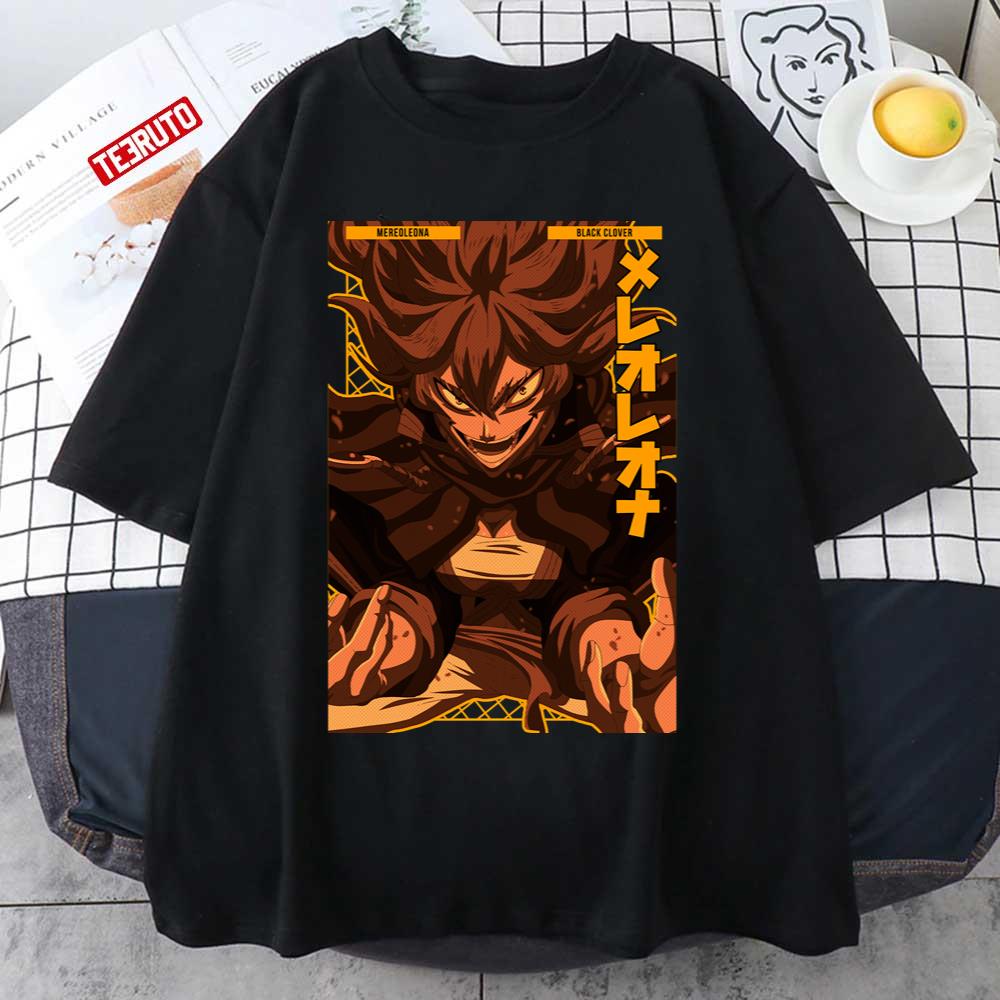 Black Clover Shirt, Black Clover T Shirt, Black Clover Anime