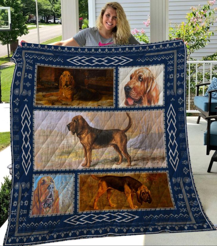 Bloodhound Quilt Blanket - Teeruto