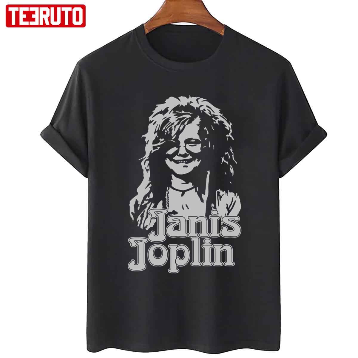 BnW Art of Janis Joplin Unisex T-Shirt