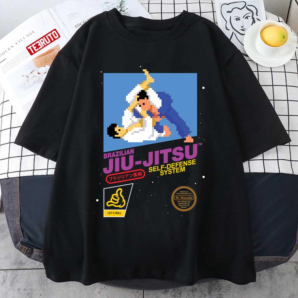 Brazilian Jiujitsu Retro Videogame Cart Unisex T-Shirt