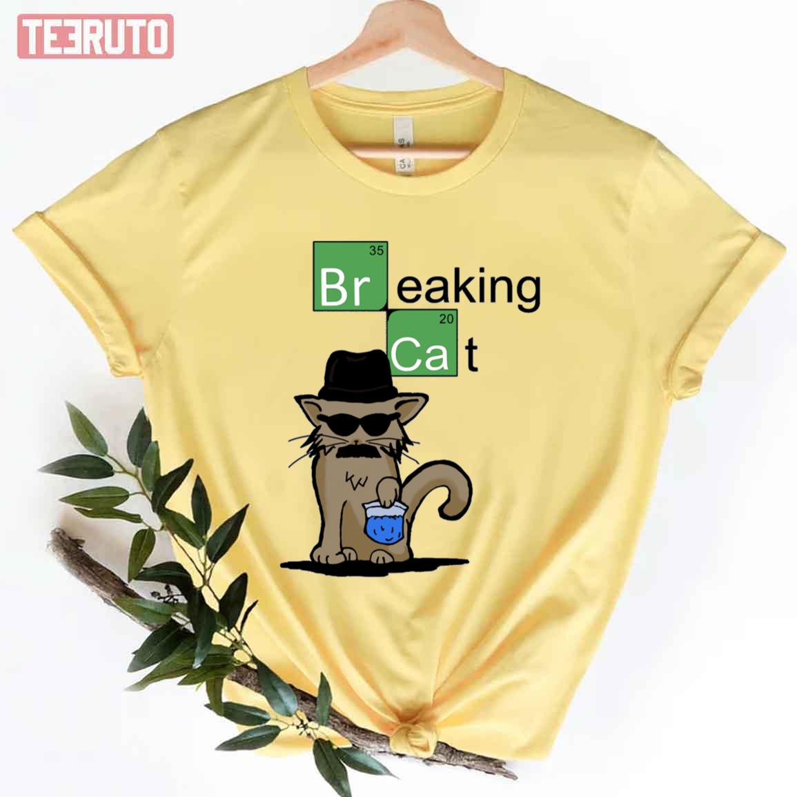 Breaking Cat Beaking Bad Unisex T-Shirt