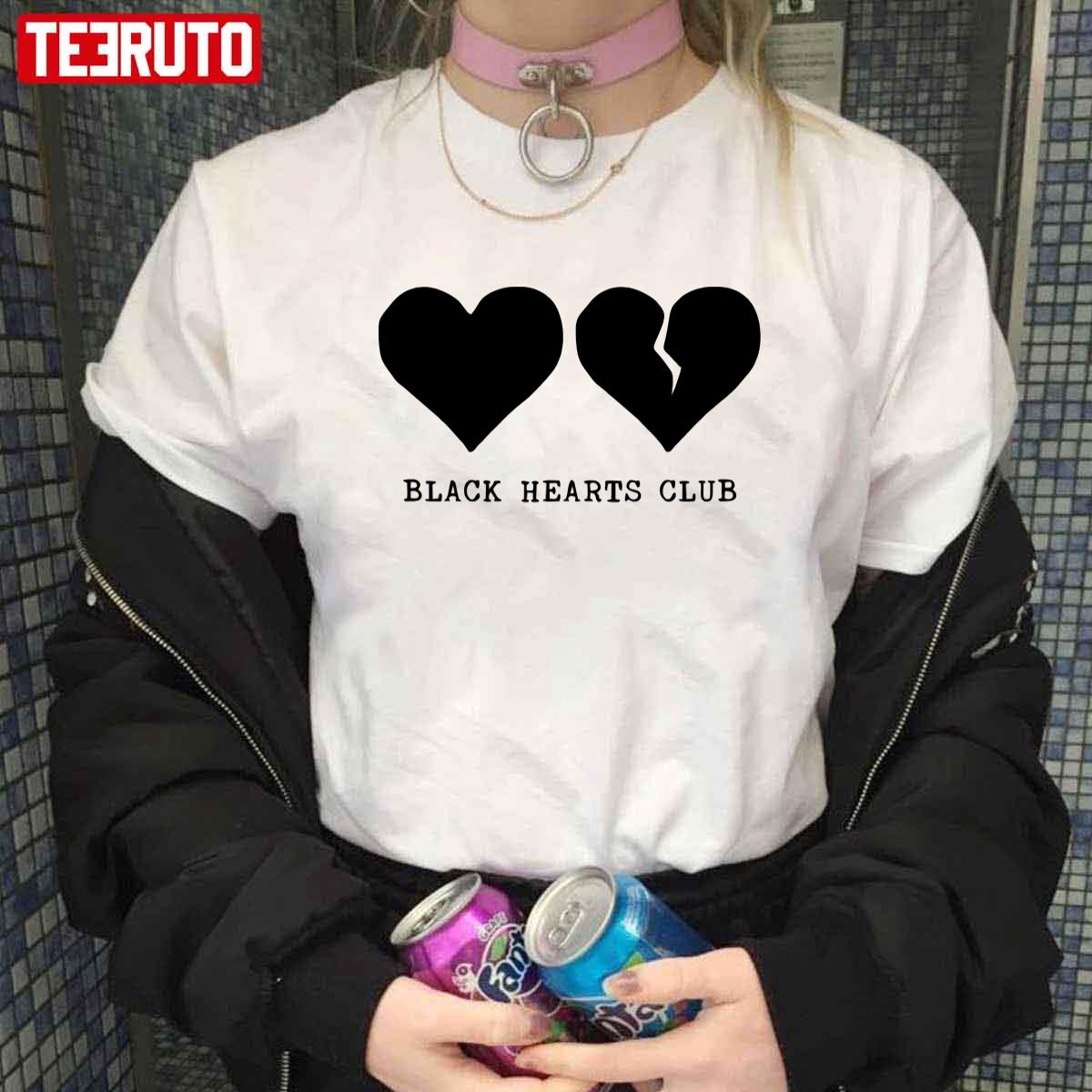 Broken Black Hearts Club Yungblud Unisex T-Shirt