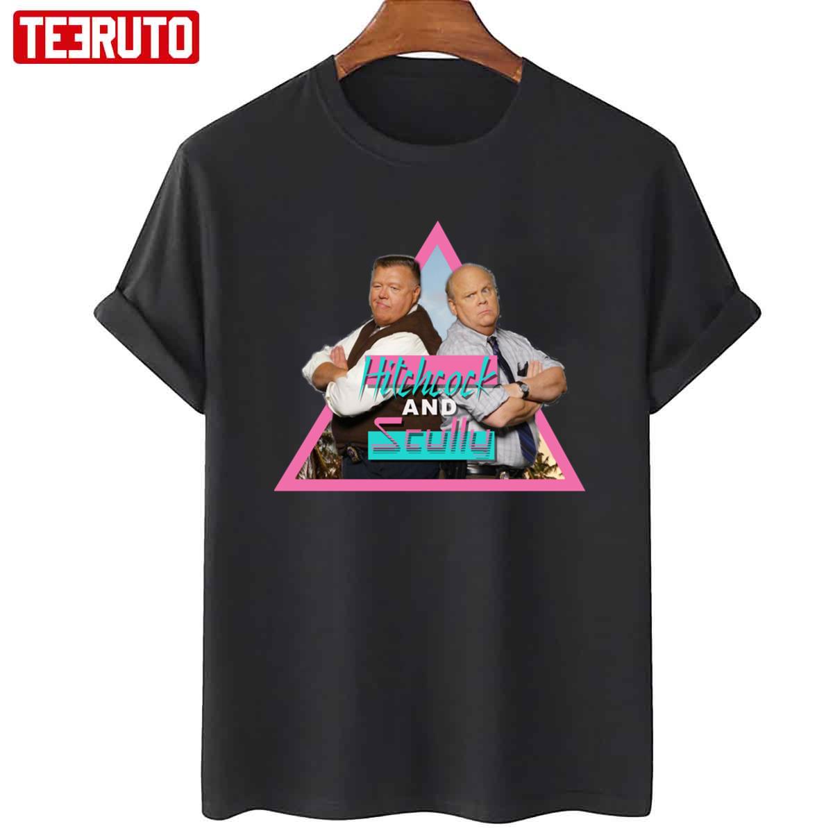 Brooklyn Nine Nine Hitchcock And Scully Retro Vintage 80’s Unisex T-Shirt