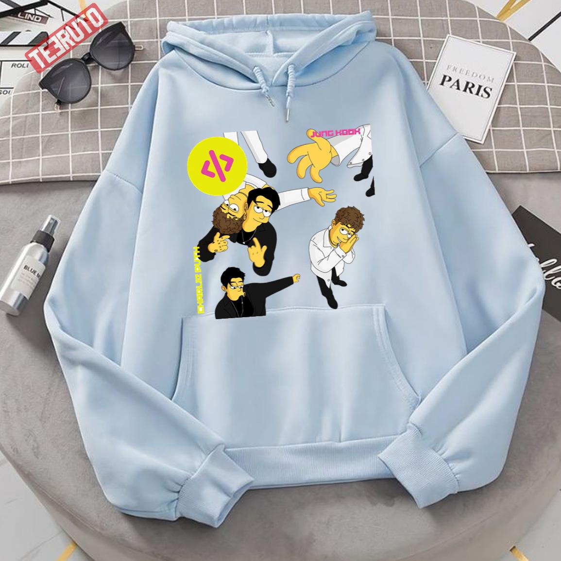 Bts Jung Kook Ft Charlie Puth Left And Right The Simpsons Unisex T-Shirt -  Teeruto