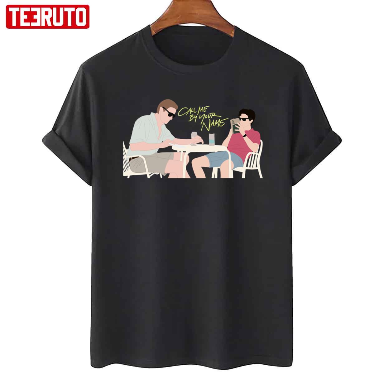 Call Me By Your Name First Day Table Art Unisex T-Shirt