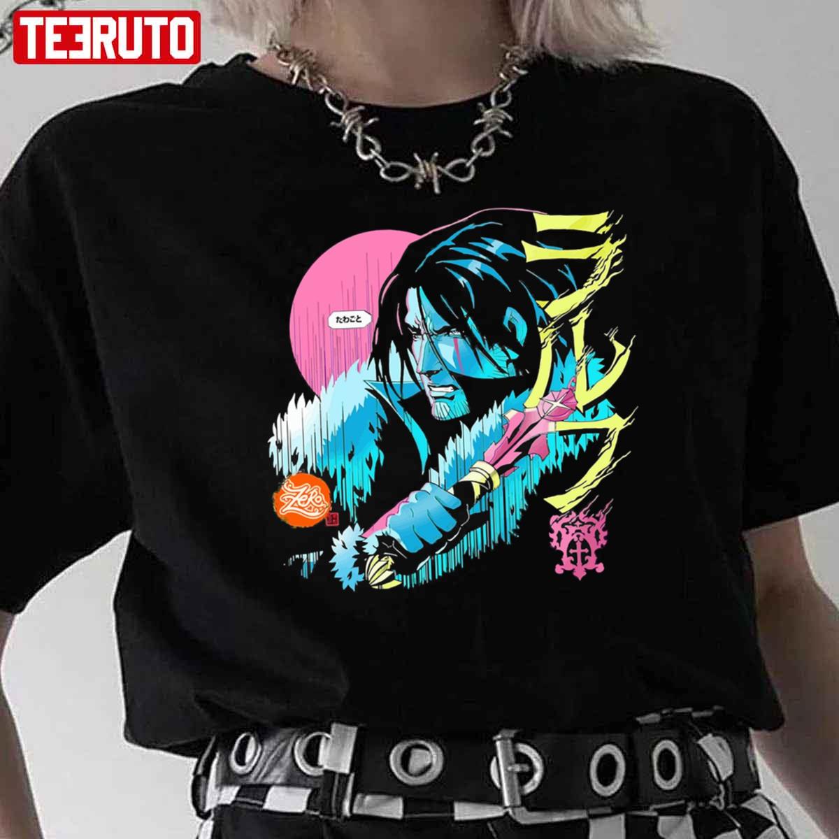 Castlevania Anime Trevor Belmont The Vampire Hunter 80s Art Unisex T-Shirt