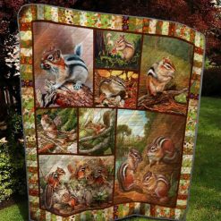 Chipmunk Bs1104 4 Quilt Blanket