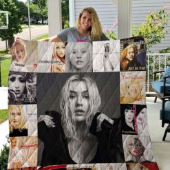 Christina Aguilera Quilt Blanket