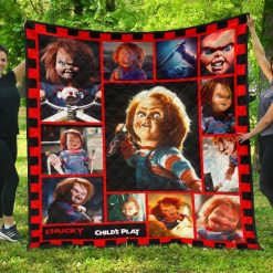Chucky Childs Play Horror Halloween Quilt Blanket NH08
