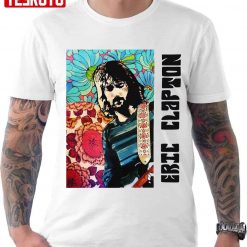 Clapton Eric Clapton English Rock Guitarist Painting Unisex T-Shirt