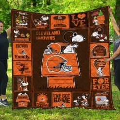 Cleveland Browns Sn Clb Quilt Blanket
