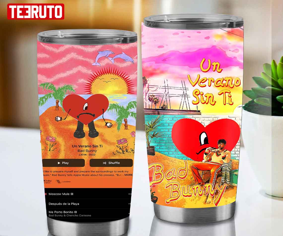 Bad Bunny Un Verano Sin Ti Cute Tumbler - Teeruto