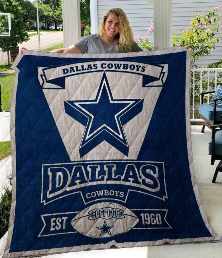 Dallas Cowboys Quilt Blanket - Teeruto