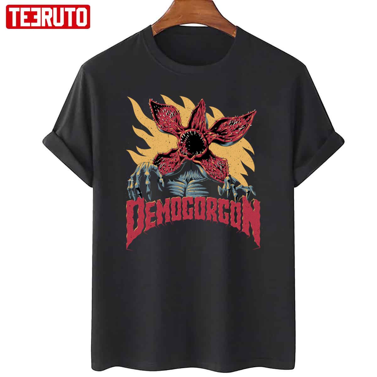 Demogorgon Stranger Things Netflix Series Artwork Unisex T-Shirt