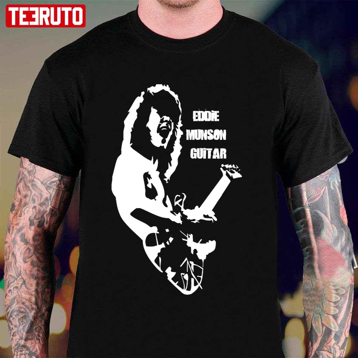 Eddie Munson Guitar Art Unisex T-Shirt