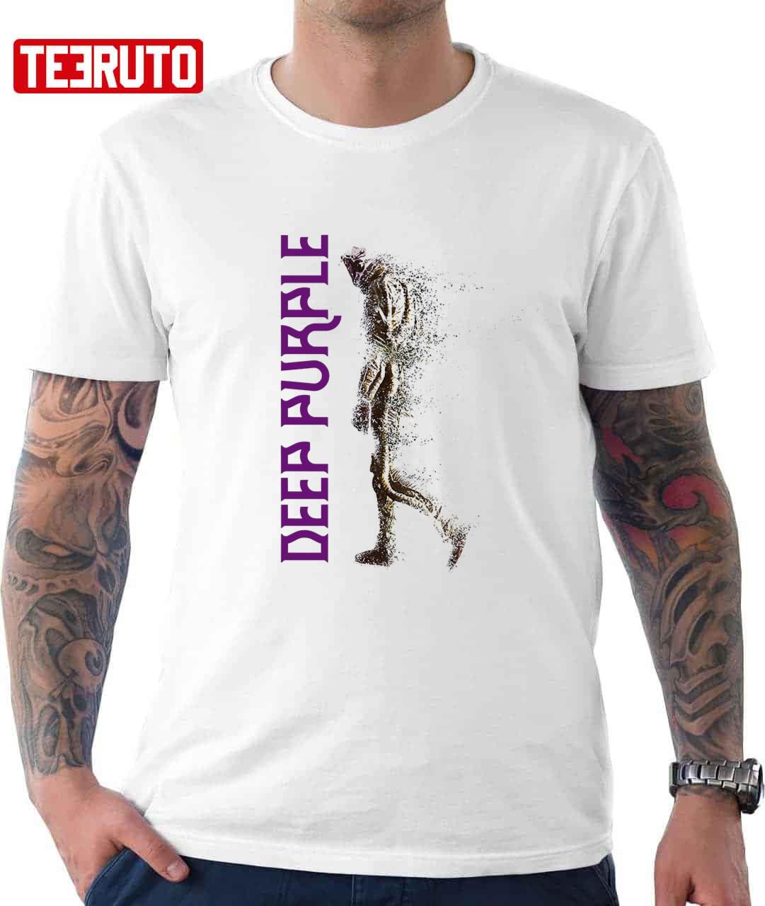 NEW Deep Purple Hush Rock Band Legend T-Shirt Noir Taille S M L XL 2XL 3XL 