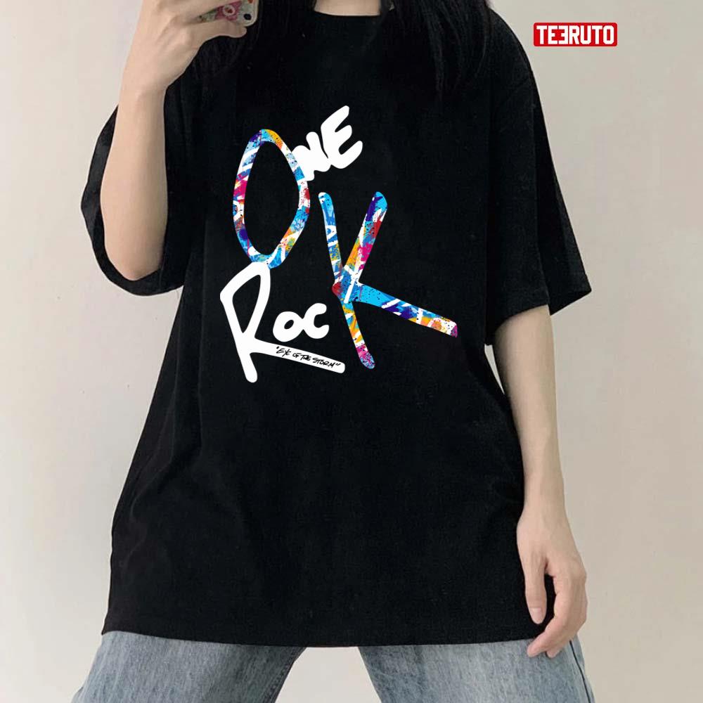 Eye Of The Storm One Ok Rock White Unisex T-Shirt - Teeruto