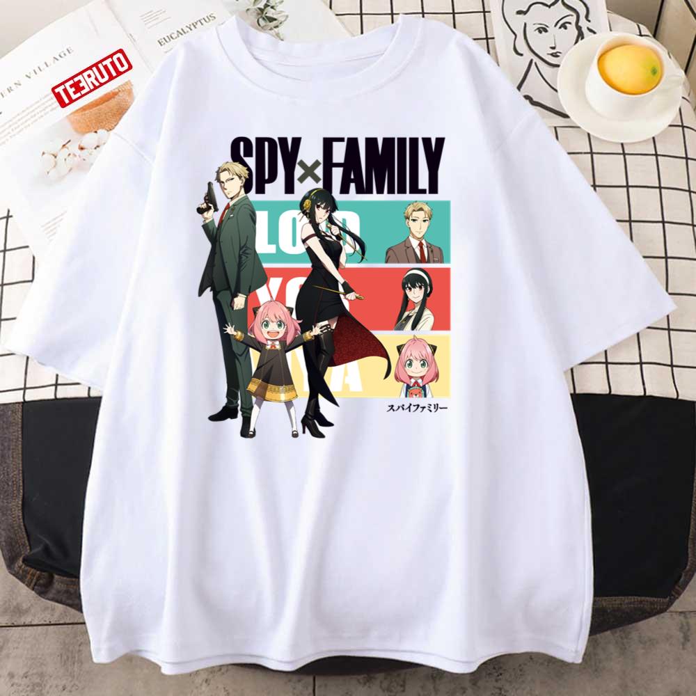 Forger Family Spy X Family Netflix Unisex T-Shirt