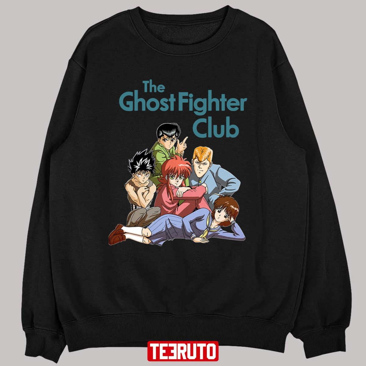 Funny Art YuYu Hakusho Manga The Ghost Fighter Club Unisex T-Shirt - Teeruto