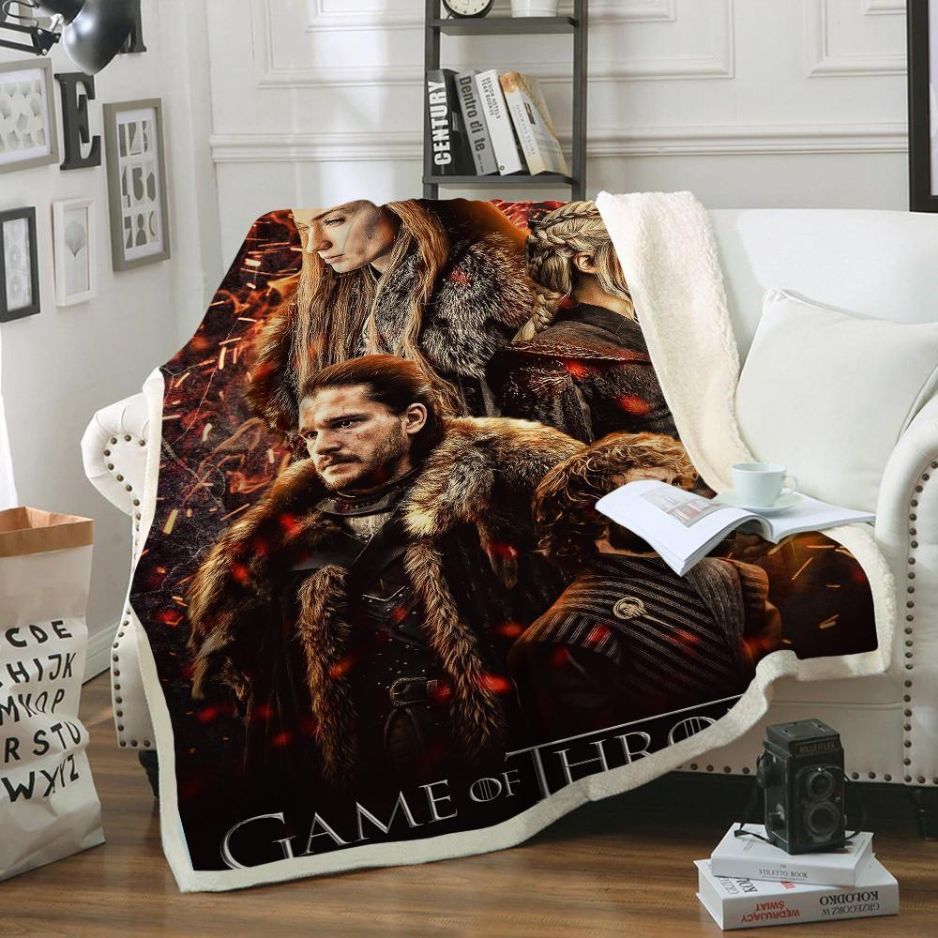 Game Of Thrones Sofa Fleece Blanket Teeruto
