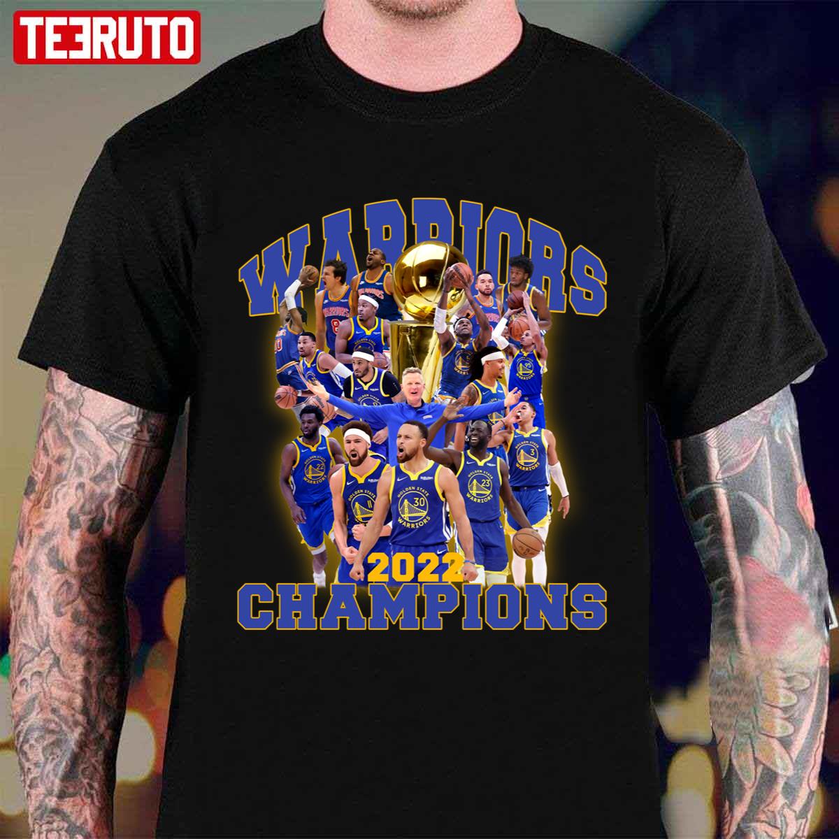 Golden State Champions Basketball 2022 Unisex T-Shirt - Teeruto