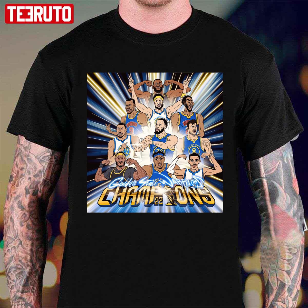 Golden State Warrior Fanart Unisex T-Shirt - Teeruto