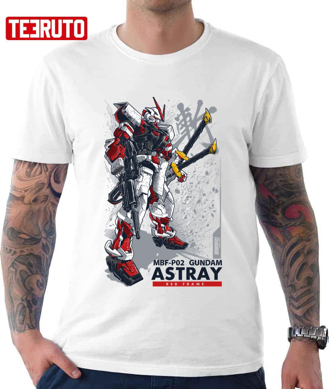 Gundam Astray Red Frame Unisex T-Shirt - Teeruto