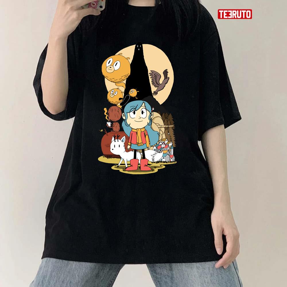 Hilda With Gang Netflix Cartoon Unisex T-Shirt