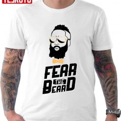 James Harden NBA Basketball Player Fear The Beard Unisex T-Shirt