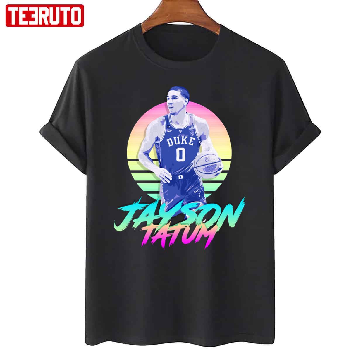 Jayson Tatum NBA Vintage Retro Art Unisex T-Shirt - Teeruto