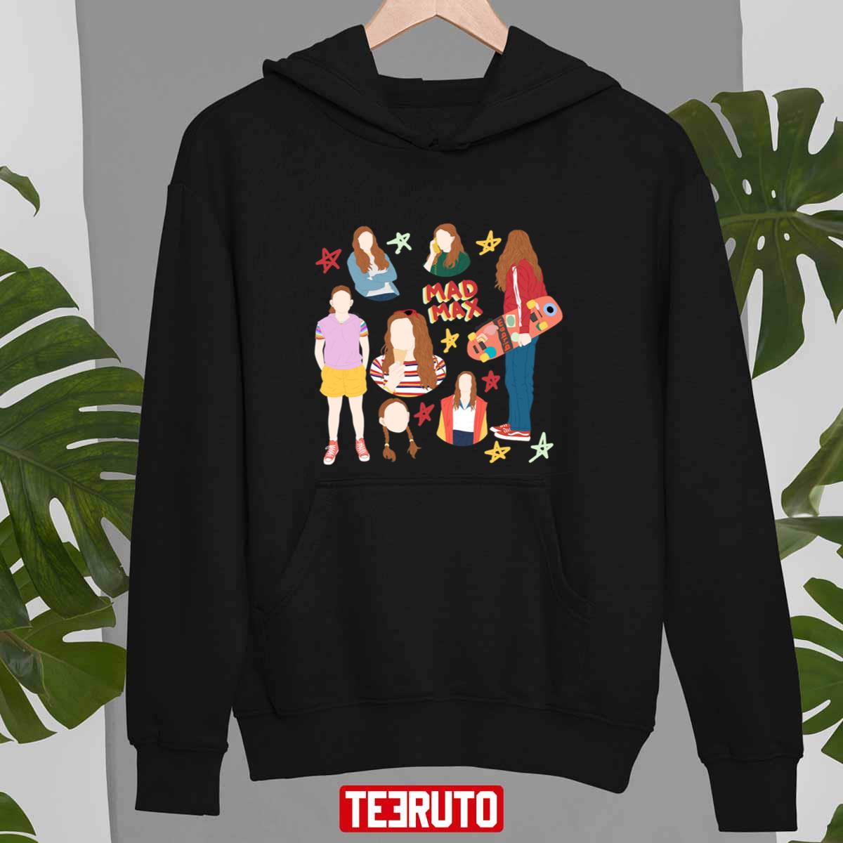 Mad Max Minimalist Stranger Things Fanart Unisex T-Shirt - Teeruto