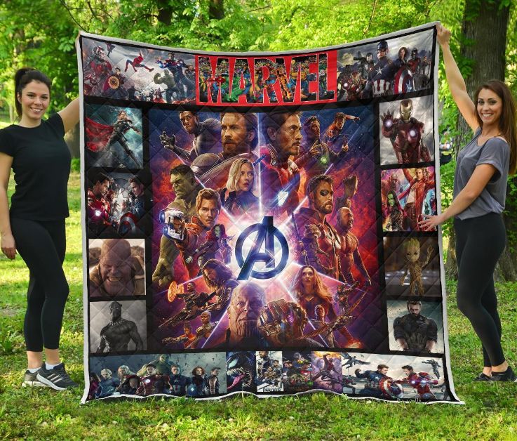 Marvel Avengers Endgame Premium While Quilt Teeruto