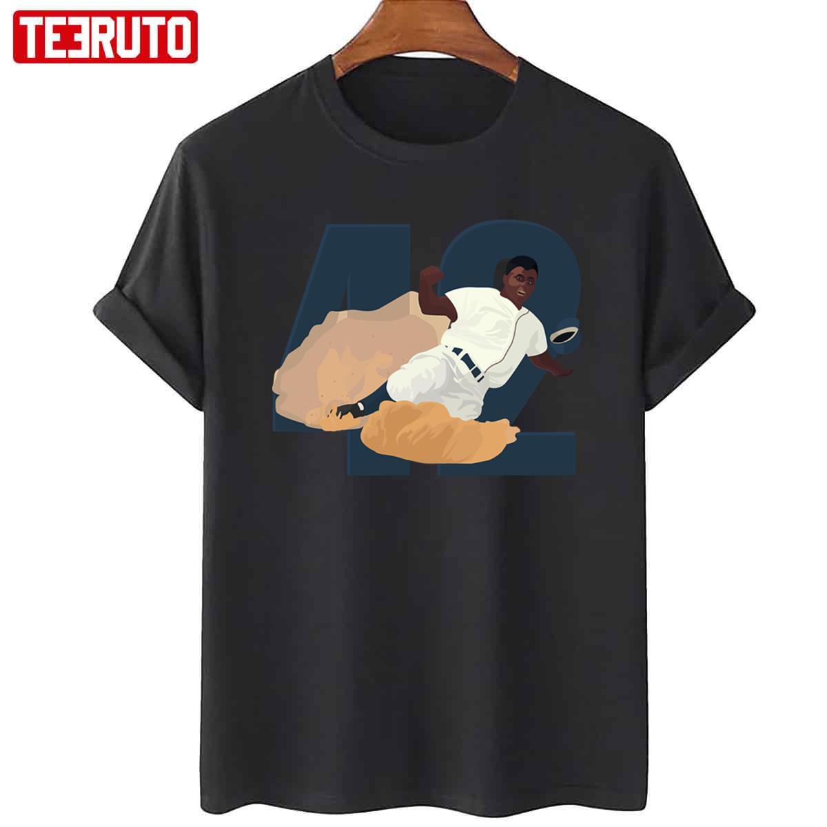 Jackie Robinson 42 Art T-Shirt